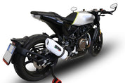 GPR Albus Evo4 Slip-on Exhaust For Husqvarna Svartpilen 701 2018-2020