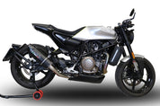 GPR Furore Evo4 Nero Slip-on Exhaust For Husqvarna Vitpilen 701 2018-2020