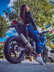 GPR M3 Inox Slip-on Exhaust For Kawasaki Z-125 2019-2020 E4.K.170.M3.INOX