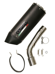 GPR Furore Evo4 Nero Slip-on Exhaust For Kawasaki Versys 1000 2019-2020