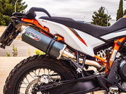 GPR Dual Poppy Slip-on Exhaust For KTM 890 DUKE 2021-2024 E4.KT.101.DUAL.PO