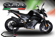 GPR Furore Evo4 Nero Slip-on Exhaust For KTM 790 Duke 2017-2020 E4.KTM.94.FNE4