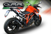 GPR Furore Evo4 Nero Slip-on Exhaust For KTM 1290 Super Duke R 2017-2019