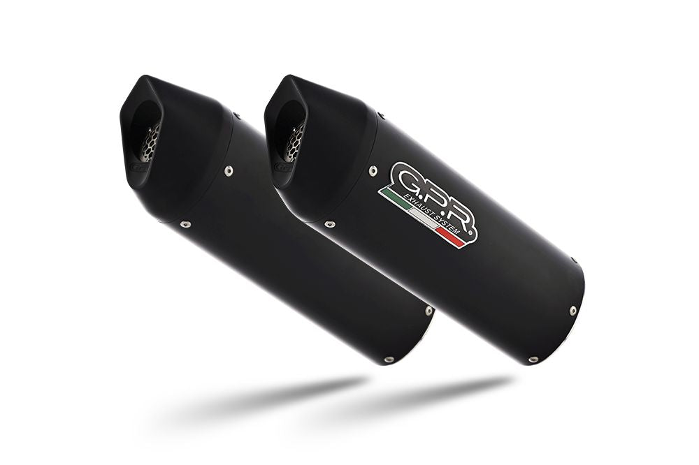 GPR Furore Evo4 Nero Double Slip-on Exhaust For Suzuki Hayabusa GSX1300R 2017-2020