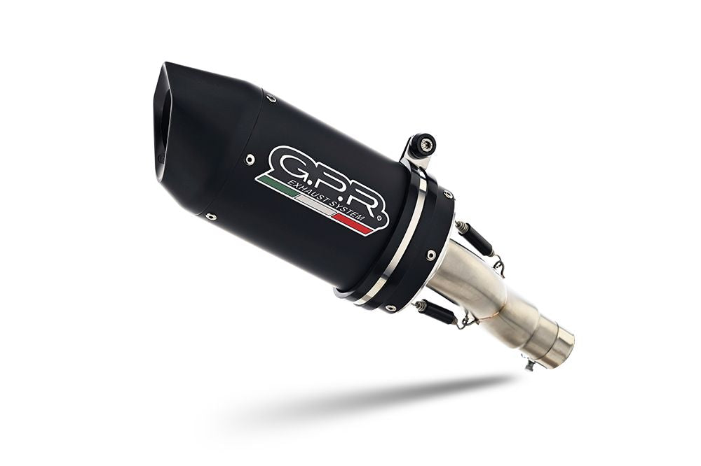 GPR Furore Evo4 Nero Slip-on Exhaust For Suzuki GSX-S1000GT 2017-2020
