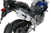 GPR Albus Evo4 Slip-on Exhaust For Triumph Tiger 1200 Gt/Rally 2022-2024