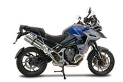 GPR Dual Inox Slip-on Exhaust For Triumph Tiger 1200 Gt/Rally 2022-2024
