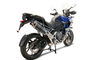 GPR Dual Poppy Slip-on Exhaust For Triumph Tiger 1200 Gt/Rally 2022-2024