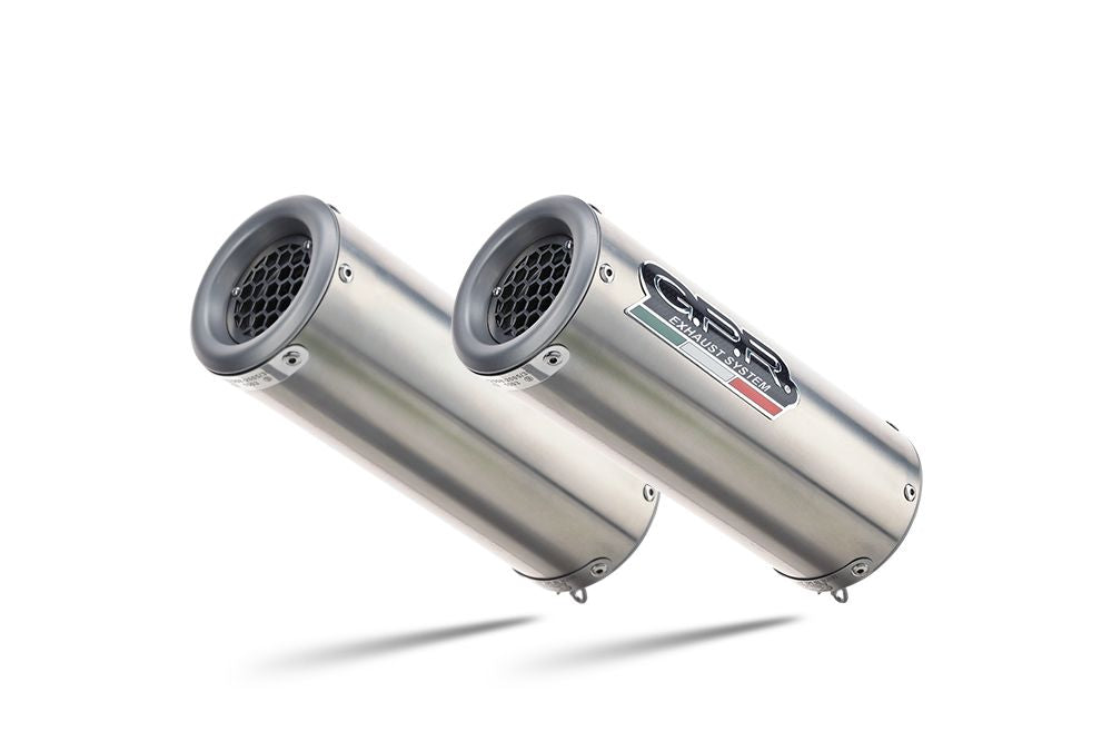 GPR M3 Inox Double Slip-on Exhaust For Triumph Speed Triple 1050 R/S 2016-2020