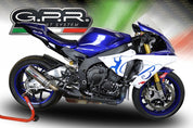 GPR M3 Inox Slip-on Exhaust For Yamaha R1 2017-2019 E4.Y.200.M3.INOX