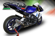 GPR M3 Inox Slip-on Exhaust For Yamaha R1 2017-2019 E4.Y.200.M3.INOX