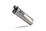 GPR Dual Inox Slip-on Exhaust For Aprilia Tuareg 660 2021-2024 E5.A.77.DUAL.IO