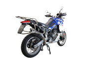 GPR Dual Poppy Slip-on Exhaust For Aprilia Tuareg 660 2021-2024 E5.A.77.DUAL.PO