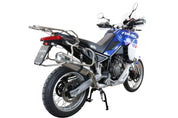 GPR Satinox Slip-on Exhaust For Aprilia Tuareg 660 2021-2024 E5.A.77.SAT