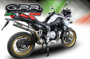 GPR M3 Inox Slip-on Exhaust For BMW F850GS/Adventure 2021-2024 E5.BM.94.M3.INOX