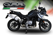 GPR Albus Evo4 Slip-on Exhaust For BMW F750GS 2021-2024 E5.BM.95.ALBE4