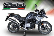 GPR Dual Poppy Slip-on Exhaust For BMW F750GS 2021-2024 E5.BM.95.DUAL.PO