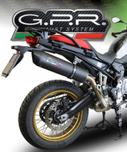 GPR Furore Evo4 Nero Slip-on Exhaust For BMW F750GS 2021-2024 E5.BM.95.FNE4