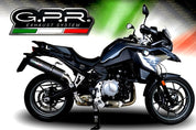 GPR Furore Evo4 Nero Slip-on Exhaust For BMW F750GS 2021-2024 E5.BM.95.FNE4