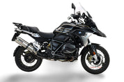 GPR Dual Poppy Slip-on Exhaust For BMW R1250GS/Adventure 2021-2024