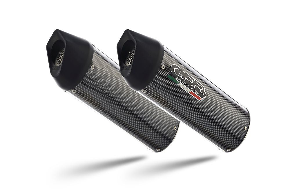 GPR Furore Evo4 Poppy Double Slip-on Exhaust For BMW K1600GT 2022-2025