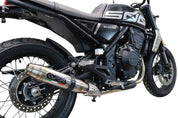 GPR Deeptone Inox Slip-on Exhaust For Brixton Crossfire 500 X 2022-2023