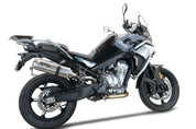 GPR Dual Inox Slip-on Exhaust For CF Moto 800 Mt Touring 2022-2024