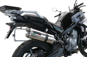 GPR Dual Inox Slip-on Exhaust For CF Moto 800 Mt Touring 2022-2024
