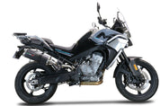 GPR Dual Poppy Slip-on Exhaust For CF Moto 800 Mt Touring 2022-2024