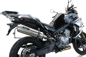 GPR Satinox Slip-on Exhaust For CF Moto 800 Mt Touring 2022-2024 E5.CF.10.SAT
