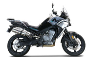 GPR Dual Inox Slip-on Exhaust For CF Moto 800 Mt Sport 2022-2024