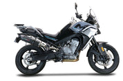 GPR Furore Evo4 Poppy Slip-on Exhaust For CF Moto 800 Mt Sport 2022-2024