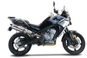 GPR Satinox Slip-on Exhaust For CF Moto 800 Mt Sport 2022-2024 E5.CF.11.SAT