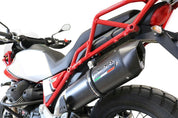 GPR Furore Evo4 Nero Slip-on Exhaust For Moto Guzzi V85TT 2021-2024