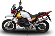 GPR M3 Titanium Natural Slip-on Exhaust For Moto Guzzi V85TT 2021-2024
