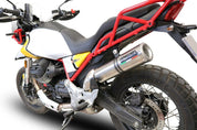 GPR M3 Titanium Natural Slip-on Exhaust For Moto Guzzi V85TT 2021-2024