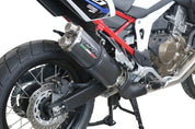 GPR Dual Poppy Slip-on Exhaust For Honda CRF1100L Africa Twin 2020-2025