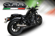 GPR Ultracone Slip-on Exhaust For Honda Rebel 300 2021-2023 E5.H.265.1.ULTRA