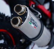 GPR Dual Inox Slip-on Exhaust For Honda CRF1100L Africa Twin Adventure Sport 2020-2025