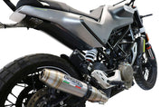 GPR Deeptone Inox Slip-on Exhaust For Husqvarna Vitpilen 401 2021-2023