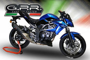 GPR Furore Evo4 Nero Slip-on Exhaust For Kawasaki Ninja125 2021-2024