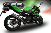 GPR M3 Inox Slip-on Exhaust For Kawasaki Z400 2023-2025 E5.K.173.M3.INOX