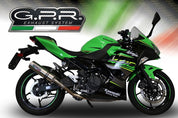 GPR M3 Inox Slip-on Exhaust For Kawasaki Ninja 400 2023-2025 E5.K.174.M3.INOX