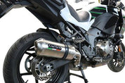 GPR Satinox Slip-on Exhaust For Kawasaki Versys 1000 2021-2024 E5.K.179.SAT