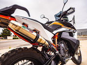 GPR Deeptone Inox Slip-on Exhaust For KTM 890 Adventure R/Rally 2020-2024