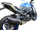 GPR Furore Evo4 Nero Slip-on Exhaust For Suzuki GSX-S1000GT 2021-2025