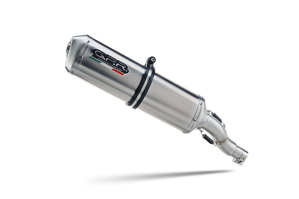 GPR Satinox Slip-on Exhaust For Suzuki SV650 / SV650 ABS 2021-2025 E5.S.193.SAT