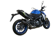 GPR M3 Black Titanium Slip-on Exhaust For Suzuki GSX-S 1000F 2021-2025