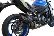 GPR M3 Black Titanium Slip-on Exhaust For Suzuki GSX-S 1000F 2021-2025