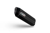 GPR Hyper Sonic Black Titanium Slip-on Exhaust For Suzuki V-STROM 800DE/800SE 2023-2025